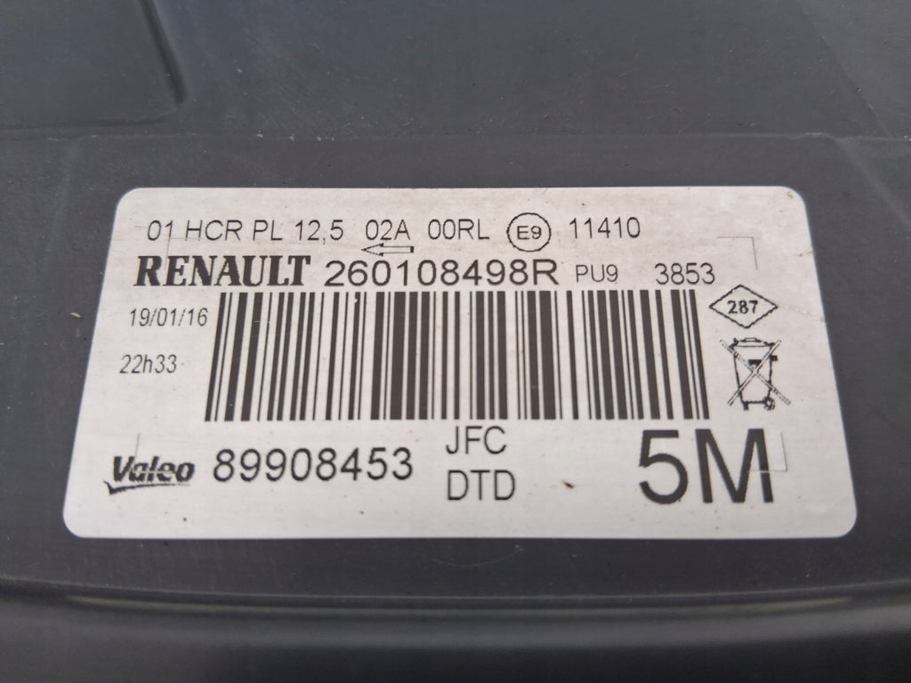 Frontscheinwerfer Renault Espace V 260108498R Full LED Rechts Headlight SCH5193828713bu