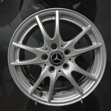 Load image into Gallery viewer, 4x Alufelge 16 Zoll 6.5" 5x112 49ET Glanz Silber Mercedes-Benz Rim Wheel FEL2103737768vd