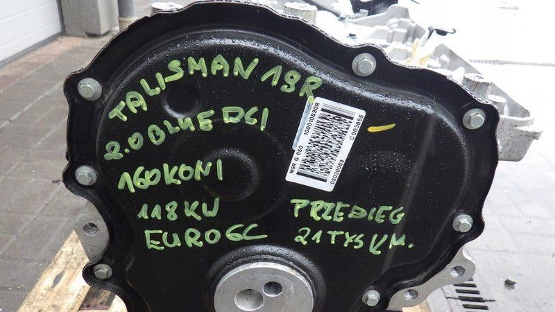 Motor Renault Talisman M9R650 2.0 DCI 21TKm Diesel Engine Unkomplett