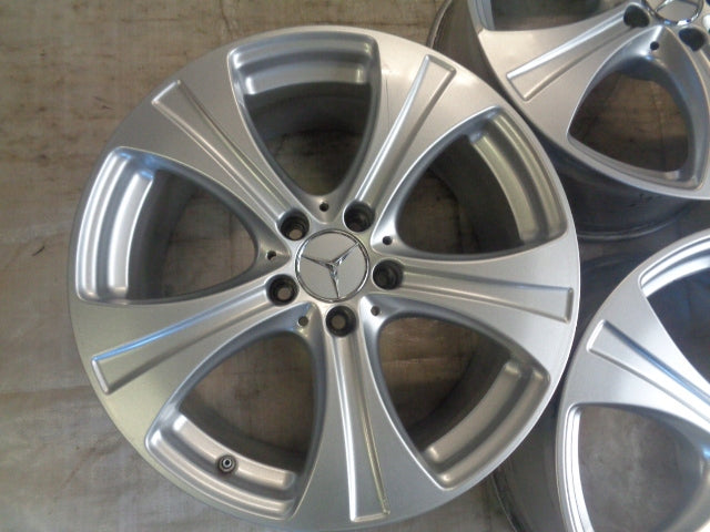 4x Alufelge 18 Zoll 8.0" 5x112 38ET Silber A2534010800 Mercedes-Benz Glc FEL1394181008as