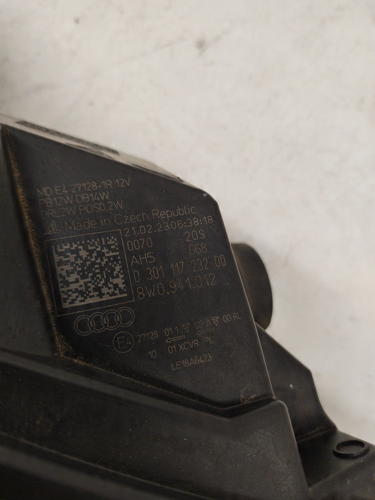 Frontscheinwerfer Audi A4 8W0941012 Full LED Rechts Scheinwerfer Headlight