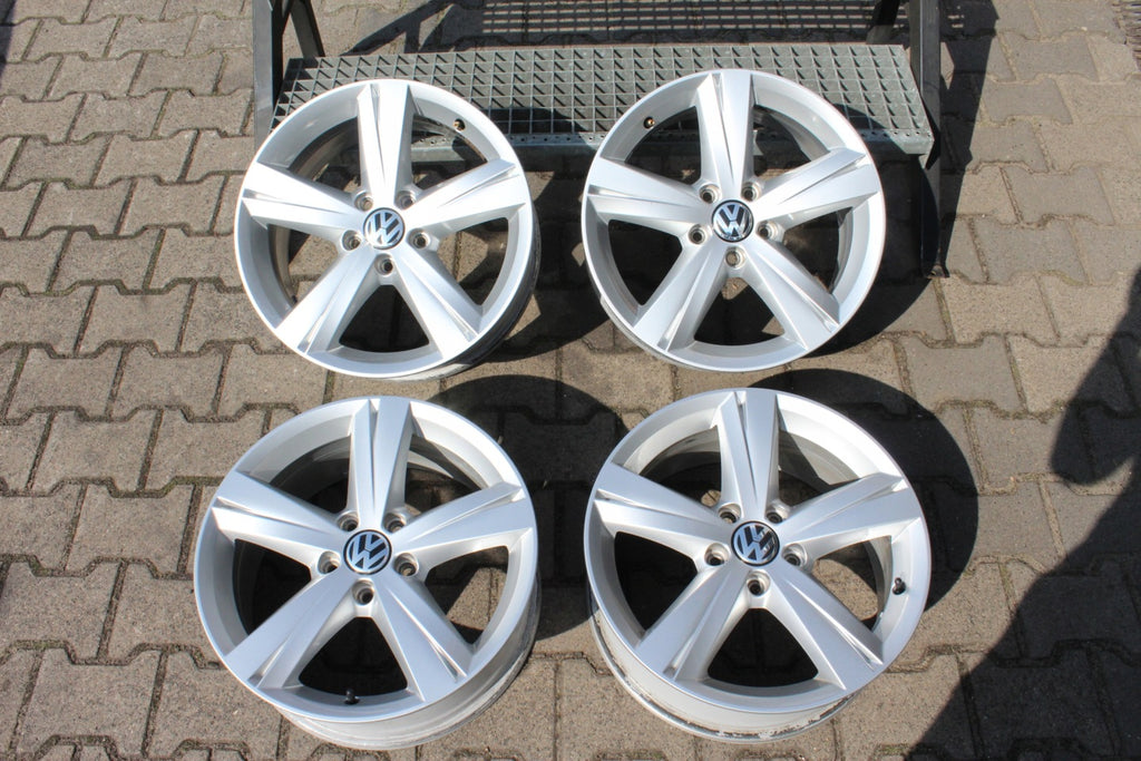 4x Alufelge 17 Zoll 7.0" 5x112 43ET 5C0601025AA VW Passat Beetle Rim Wheel FEL7140635431co