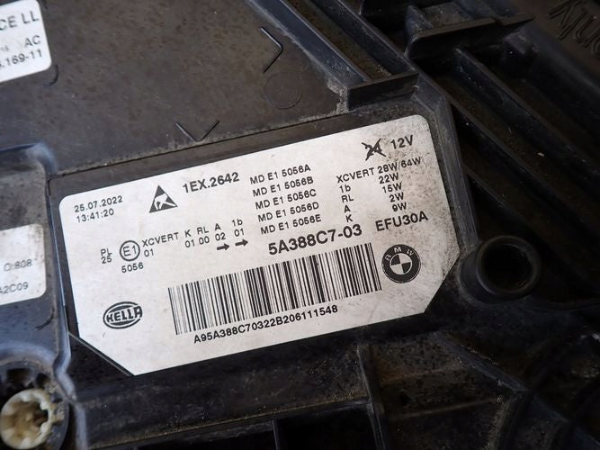 Frontscheinwerfer BMW 5 G31 G30 5A388C7-03 Full LED Links Scheinwerfer Headlight SCH6158092339xf