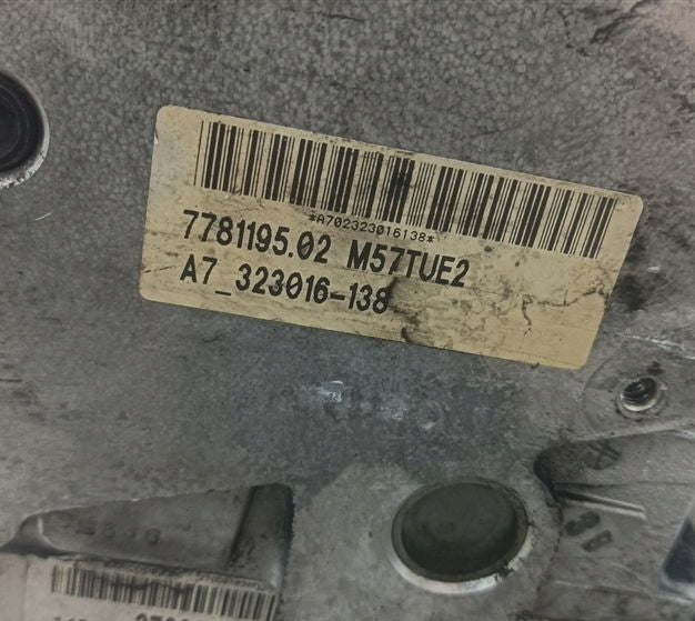 Motor BMW E91 E60 E90 M57N2 M57TUE2 3.0 Diesel Engine Unkomplett MOT3221925490fl