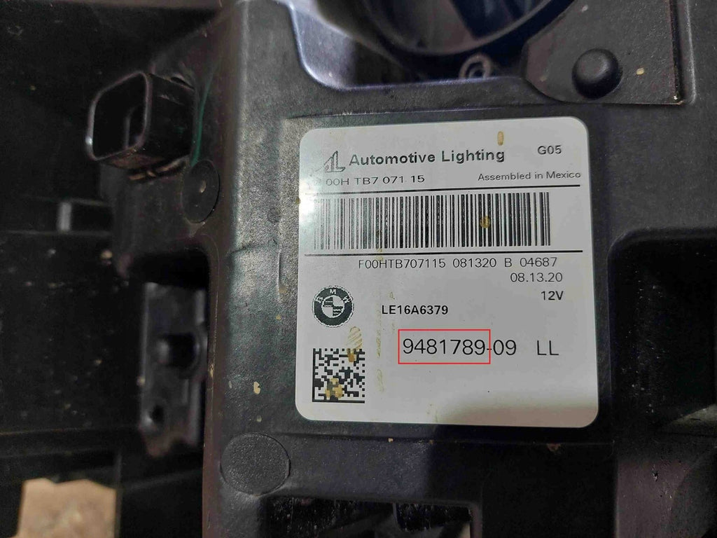 Frontscheinwerfer BMW G05 G06 9481789-09 Laser Ein Stück (Rechts oder Links) SCH9237059617dj