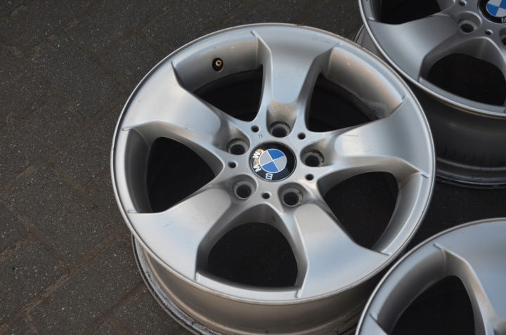 4x Alufelge 17 Zoll 8.0" 5x108 46ET Silber BMW X3 E83 Rim Wheel FEL4390822729ow