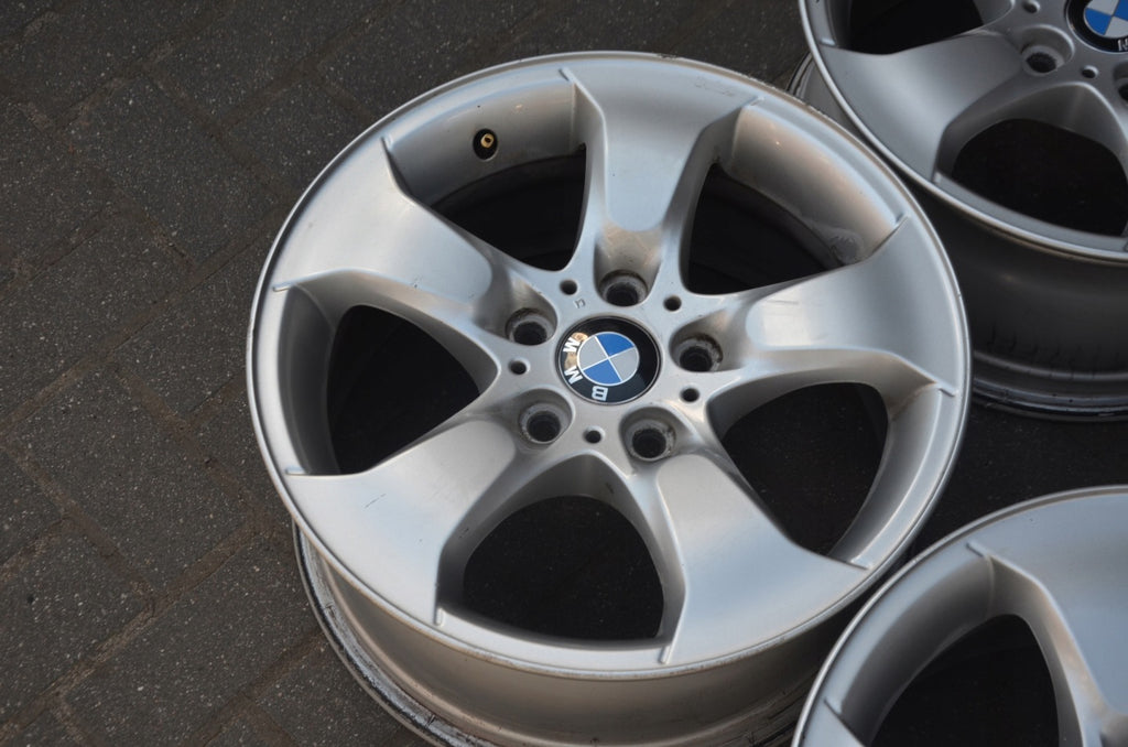 4x Alufelge 17 Zoll 8.0" 5x108 46ET Silber BMW X3 E83 Rim Wheel FEL4390822729ow