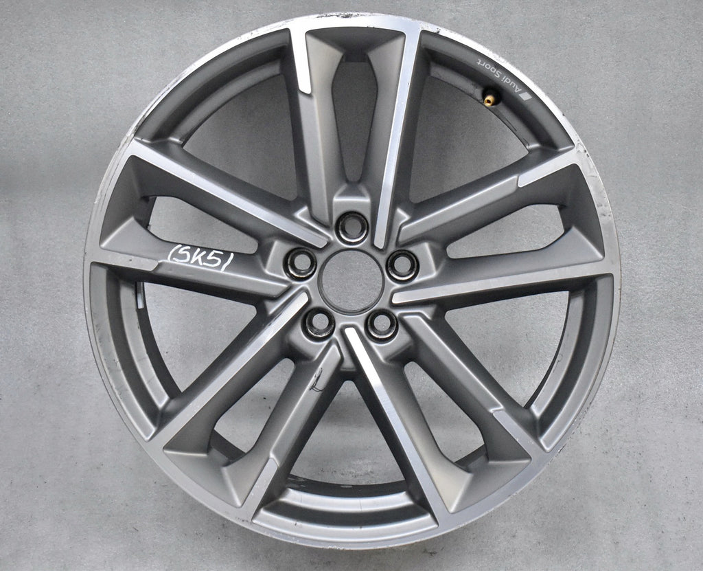 1x Alufelge 18 Zoll 7.5" 5x100 46ET Matt Graphit 82A601025AF Audi A1 Gbh