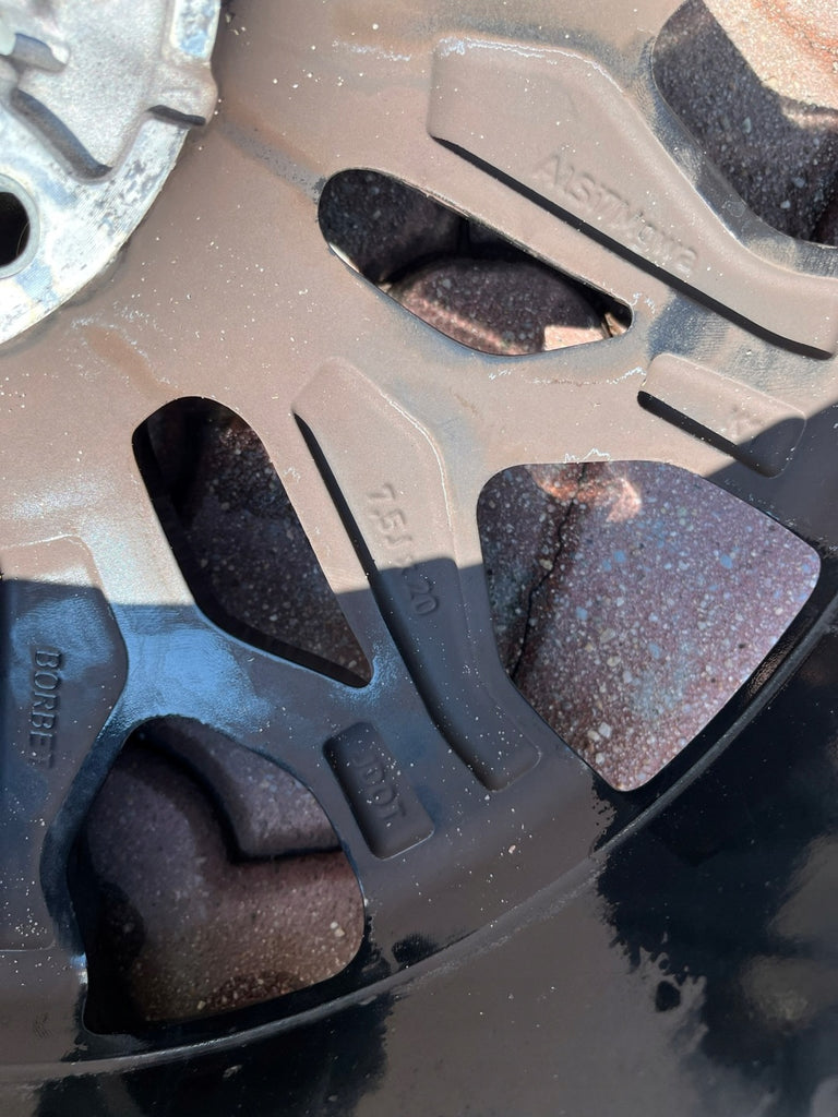 1x Alufelge 20 Zoll 7.5" 5x114.3 45ET Glanz Schwarz KR9P-V3-810 Mazda Rim Wheel FEL3978531325us