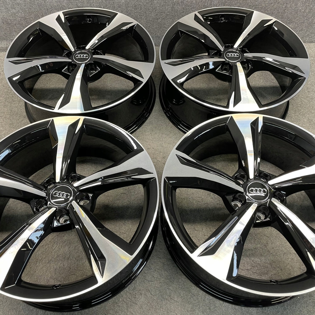 4x Alufelge 19 Zoll 7.0" 5x112 34ET Glanz Silber 80A601025K Audi Q5 80 Rim Wheel FEL9830587392mf
