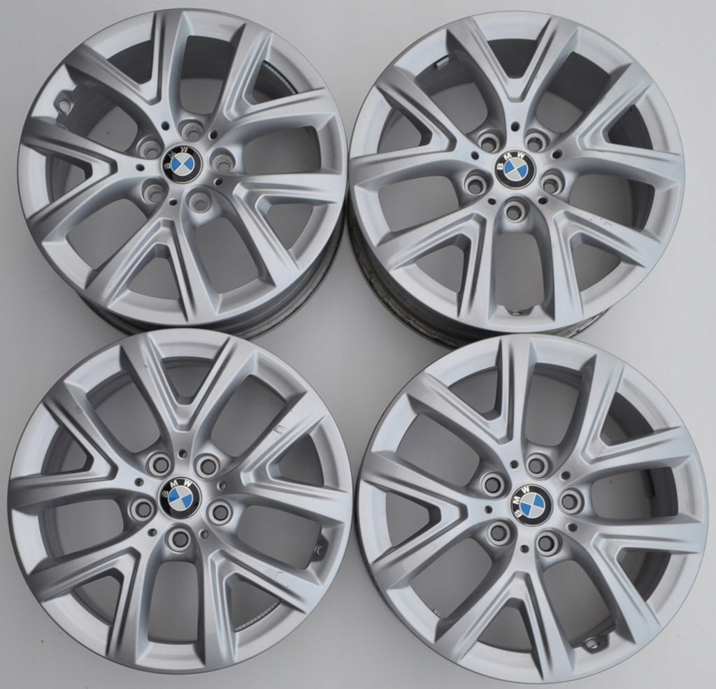 4x Alufelge 17 Zoll 6.0" 5x112 47ET Glanz Silber 6884815 BMW F44 F45 F46 FEL5827663409xe