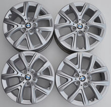 Laden Sie das Bild in den Galerie-Viewer, 4x Alufelge 17 Zoll 6.0" 5x112 47ET Glanz Silber 6884815 BMW F44 F45 F46 FEL5827663409xe