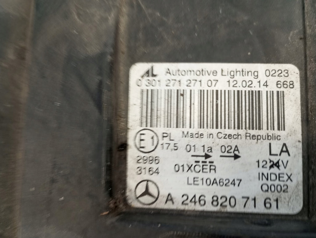 Frontscheinwerfer Mercedes-Benz A2468207161 A246827261 Rechts oder Links SCH5845635871qg