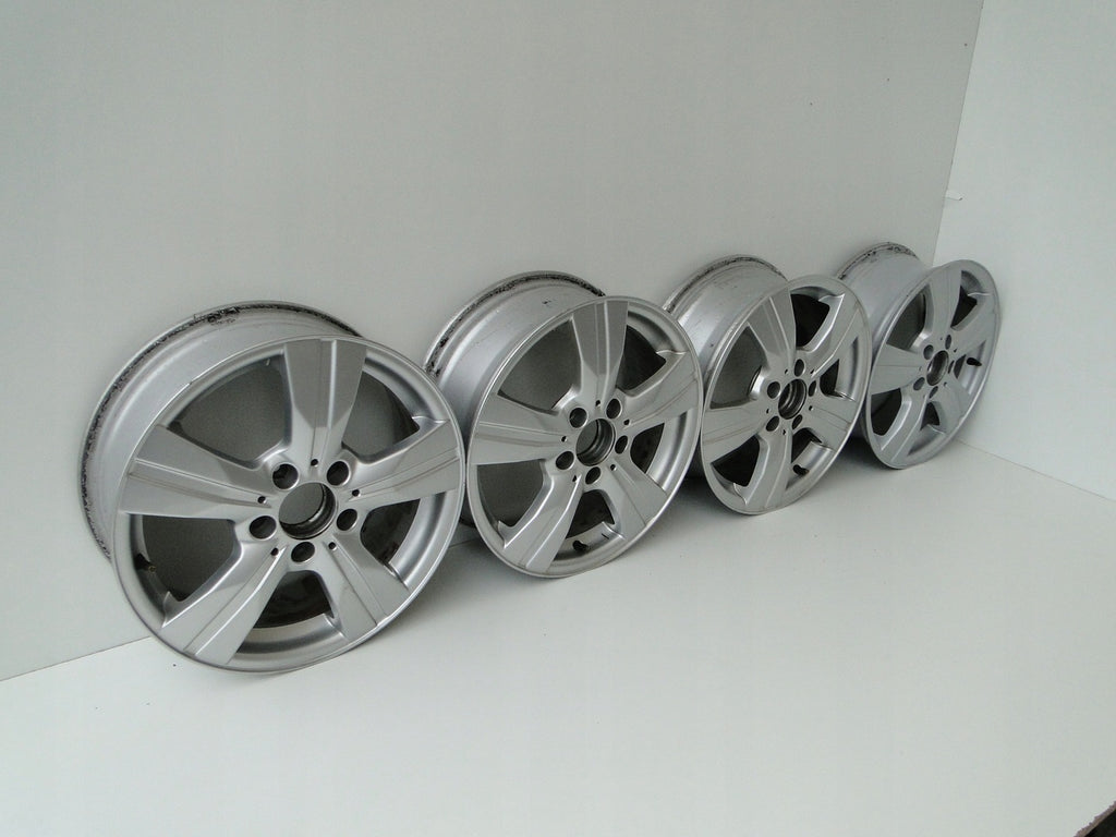 4x Alufelge 16 Zoll 7.0" 5x112 37ET Silber A1694012202 Mercedes-Benz Rim Wheel