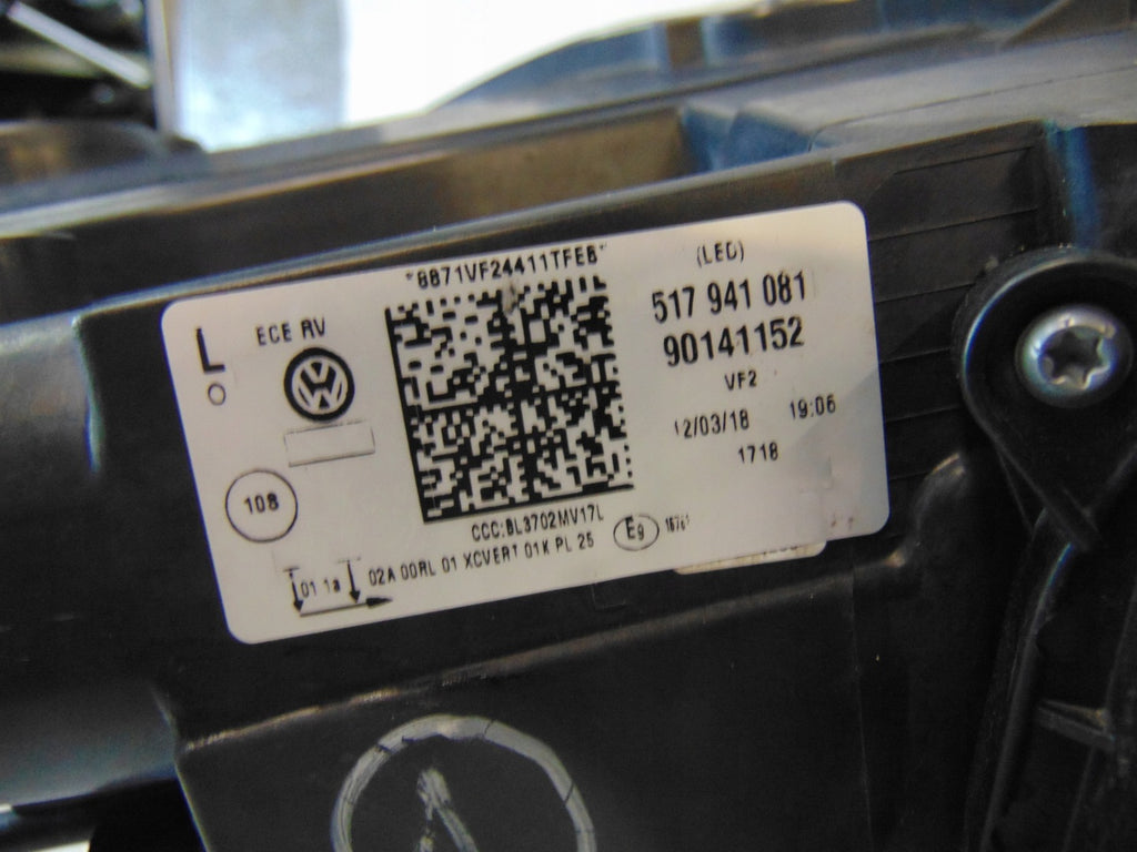 Frontscheinwerfer VW Golf Sportsvan 517941081 LED Links Scheinwerfer Headlight SCH3604361935gv