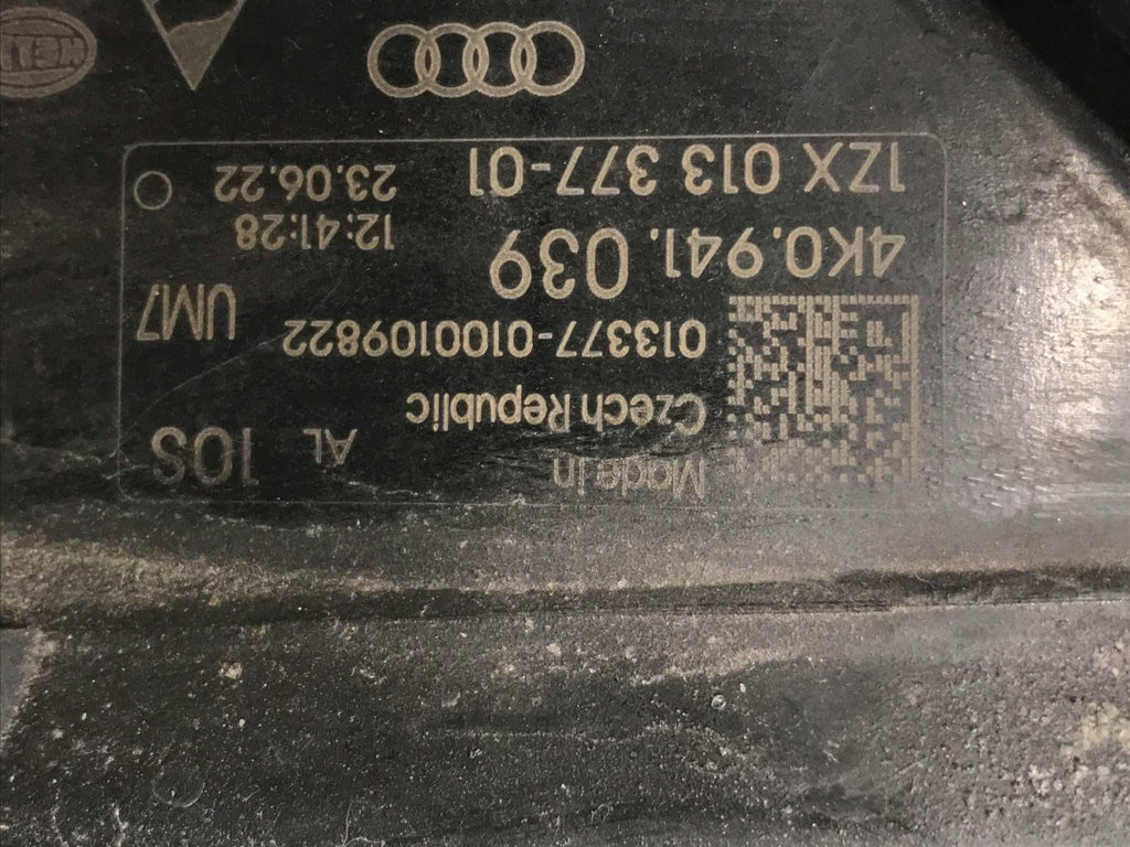 Frontscheinwerfer Audi A6 C8 4K0941039 Ein Stück (Rechts oder Links) Headlight SCH5356520929xc