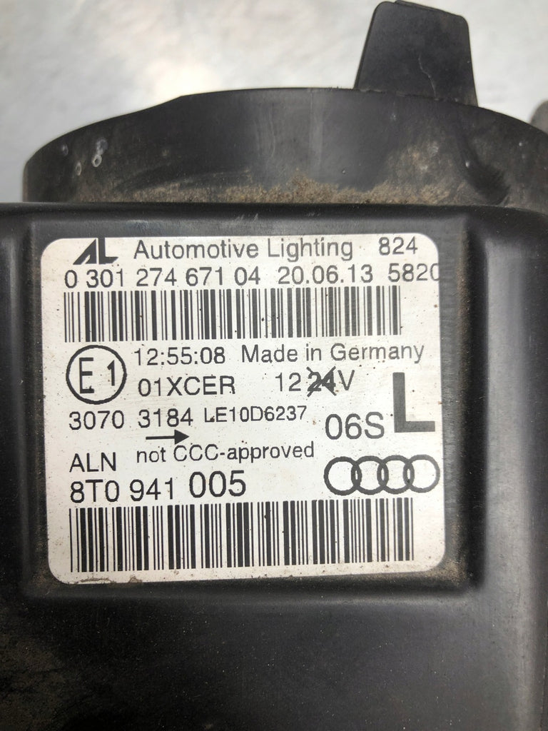 Frontscheinwerfer Audi A5 8T0941005 Xenon Links Scheinwerfer Headlight