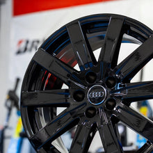 Load image into Gallery viewer, 1x Alufelge 18 Zoll 8.5" 5x112 11ET Glanz Schwarz Audi Rim Wheel FEL2922787283nn