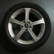 Load image into Gallery viewer, 4x Alufelge 17 Zoll 6.5" 5x112 44ET Glanz Silber A1774011200 Mercedes-Benz W177 FEL1934982230bu