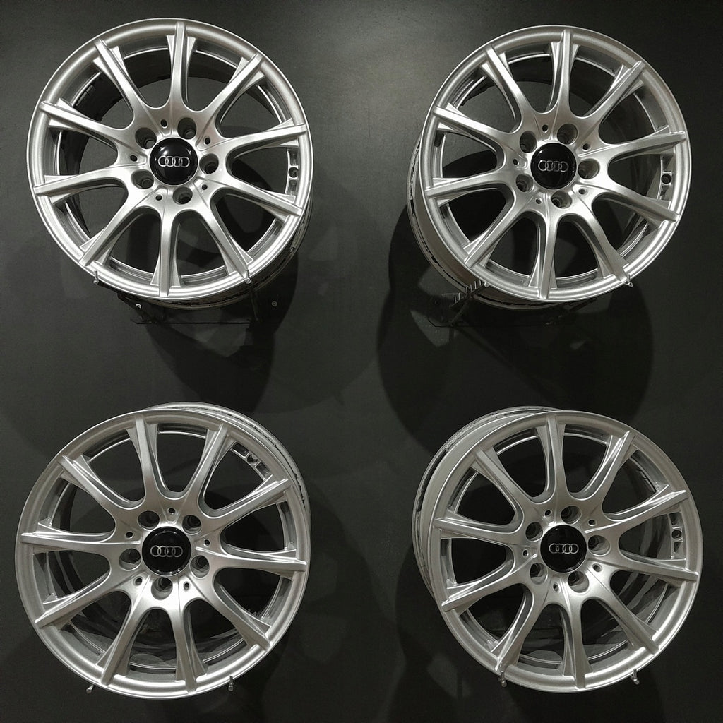 4x Alufelge 16 Zoll 6.5" 5x112 38ET A2054012400 Audi A4 B8 Rim Wheel FEL8837191961gy