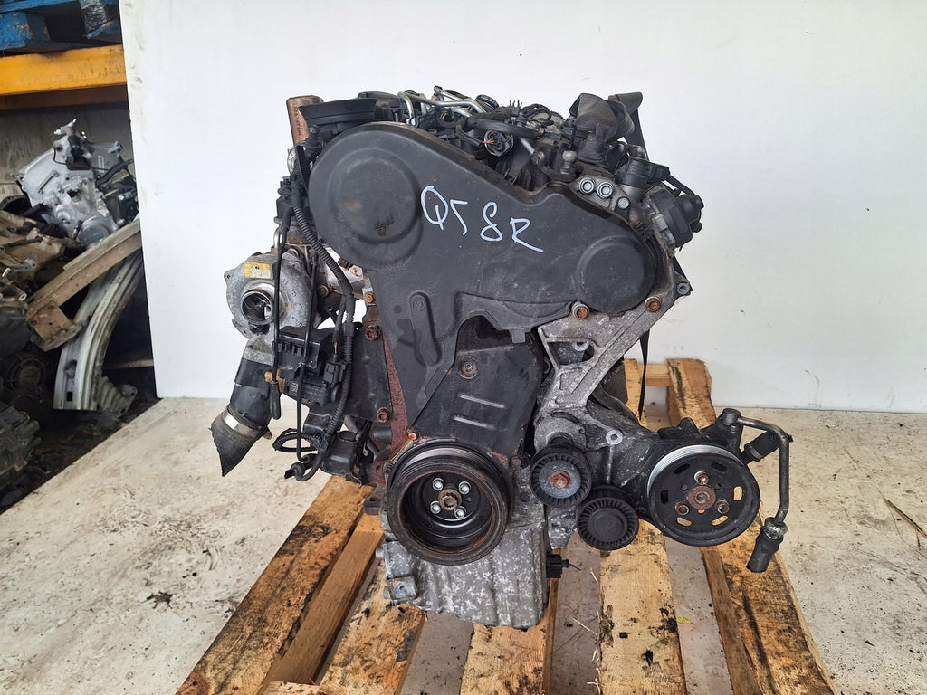 Motor Audi Quattro Q5 8R 08-12 2.0 TDI CAH 170PS 2007 Diesel Engine Unkomplett