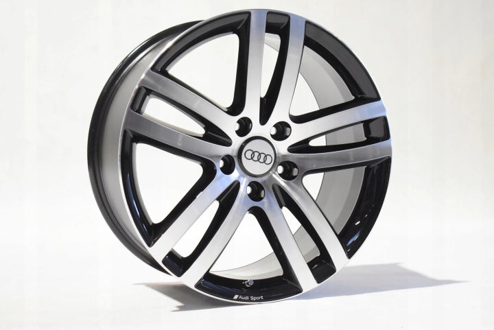 4x Alufelge 20 Zoll 9.0" 5x112 60ET Glanz Schwarz 4L0601025BM Audi Q7 Rim Wheel FEL9702796433wq
