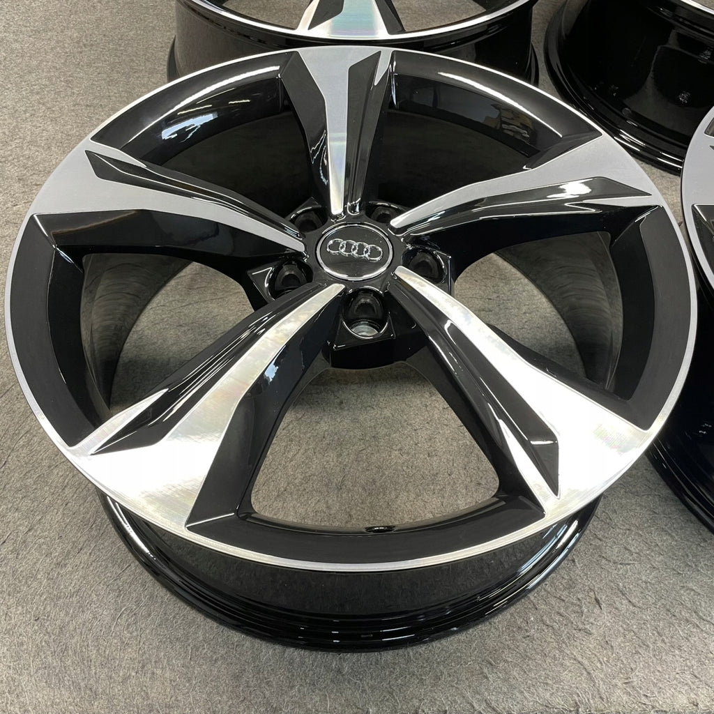 4x Alufelge 19 Zoll 7.0" 5x112 34ET Glanz Silber 80A601025K Audi Q5 80 Rim Wheel FEL9830587392mf