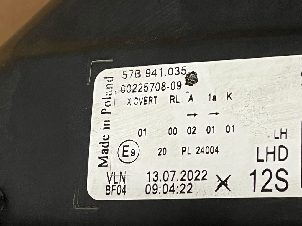 Frontscheinwerfer Skoda Karoq 57B941035 LED Links Scheinwerfer Headlight SCH8659651017ih