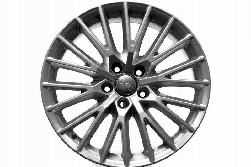 1x Alufelge 18 Zoll 8.5" 5x112 50ET Glanz Silber 8S0601025 Audi Rim Wheel