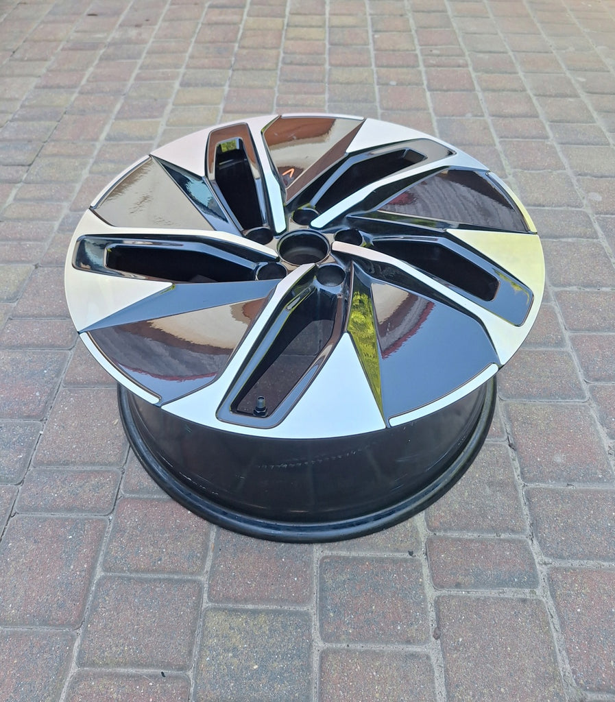 1x Alufelge 19 Zoll 8.0" 5x112 45ET Glanz Schwarz 11A601025 VW Id.4 Rim Wheel FEL2361741453we