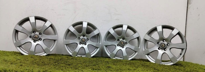 1x Alufelge 17 Zoll 5x120 35ET Silber BMW 3 E46 5 F10 E91 E60 E90 Rim Wheel FEL8240128717id