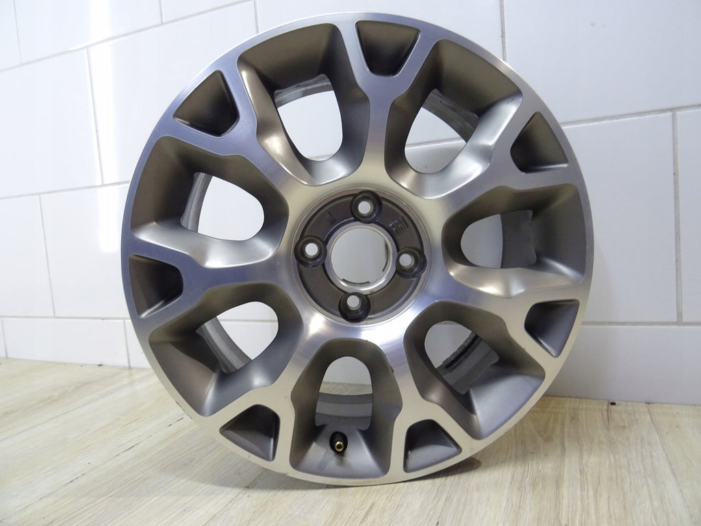 1x Alufelge 16 Zoll 6.5" 4x98 35ET Matt Graphit 51940830 Fiat 500 Mg Rim Wheel