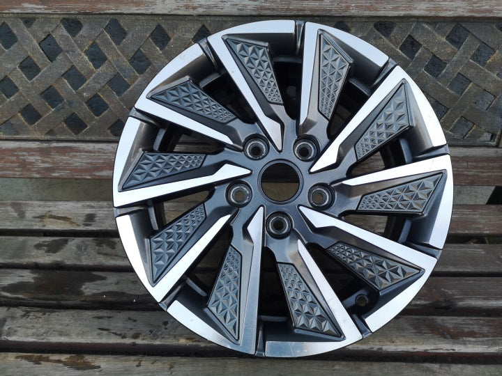 1x Alufelge 16 Zoll 6.5" 5x114.3 50ET 52910G7700 Hyundai Ioniq Rim Wheel FEL8315147505rf