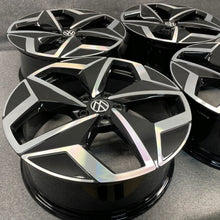 Laden Sie das Bild in den Galerie-Viewer, 4x Alufelge 19 Zoll 7.5" 5x112 50ET Glanz Schwarz 10A601025J VW Id.3 E11 FEL2924808972cz