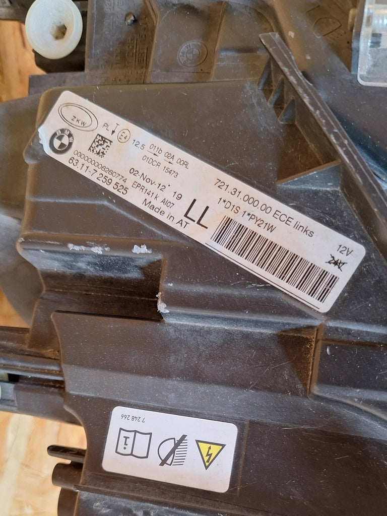 Frontscheinwerfer BMW 3 F30 F31 7259525 Xenon Links Scheinwerfer Headlight SCH1954342467xc