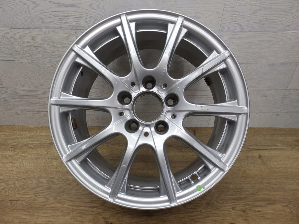 1x Alufelge 16 Zoll 6.5" 5x112 38ET Glanz Silber A2054012400 Mercedes-Benz A205