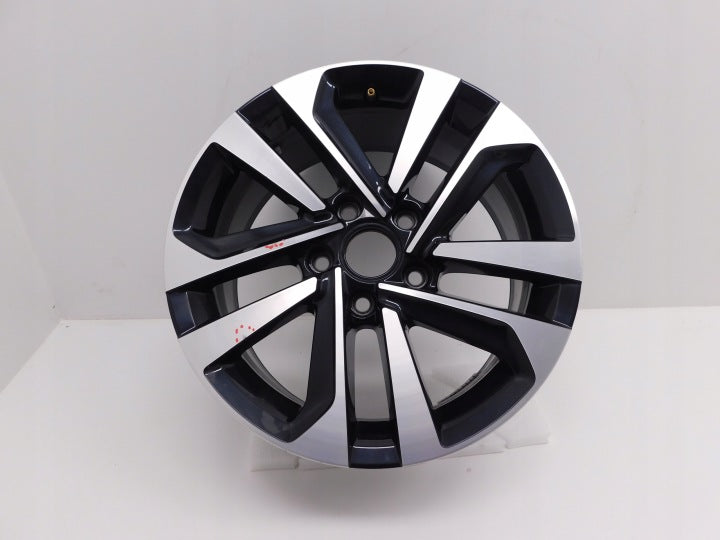 1x Alufelge 16 Zoll 7.0" 5x112 48ET Glanz Schwarz 5H0601025T VW Golf VIII I FEL3469539192mv