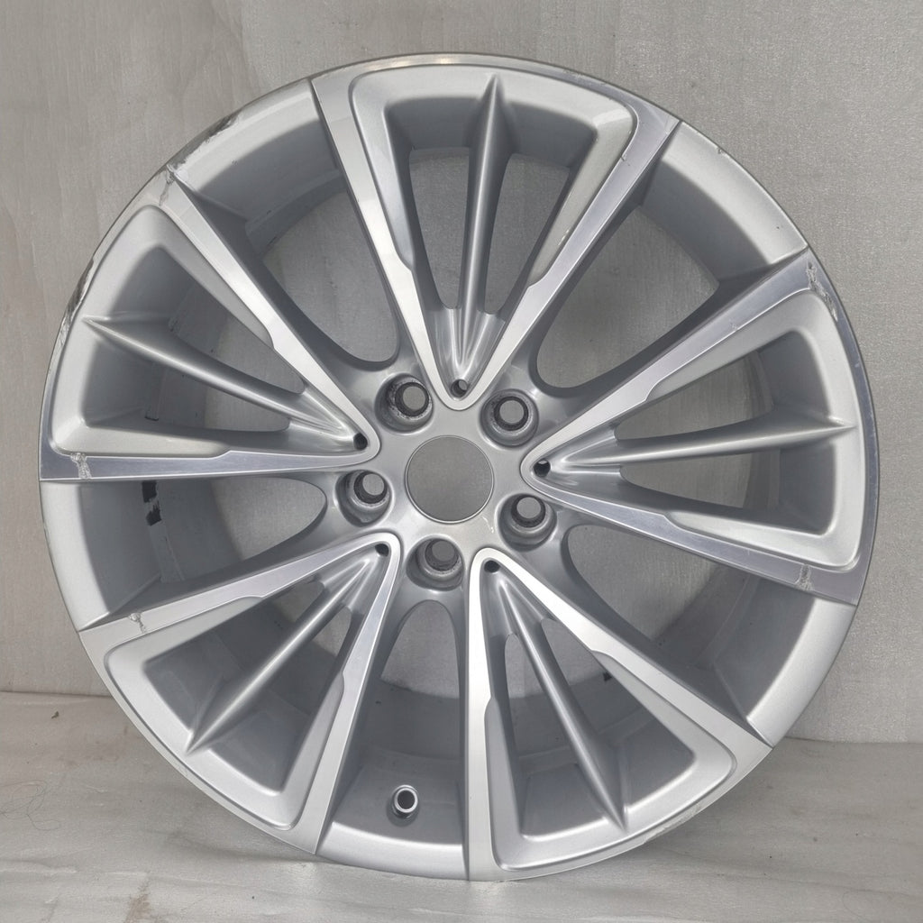 1x Alufelge 18 Zoll 8.0" 5x112 30ET Glanz Silber 8074186 BMW 7 G11 G12 Rim Wheel FEL3191884285te