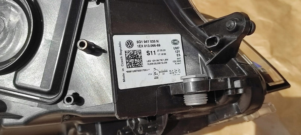 Frontscheinwerfer VW Golf 5G1941035N Links Scheinwerfer Headlight SCH9552911979fn