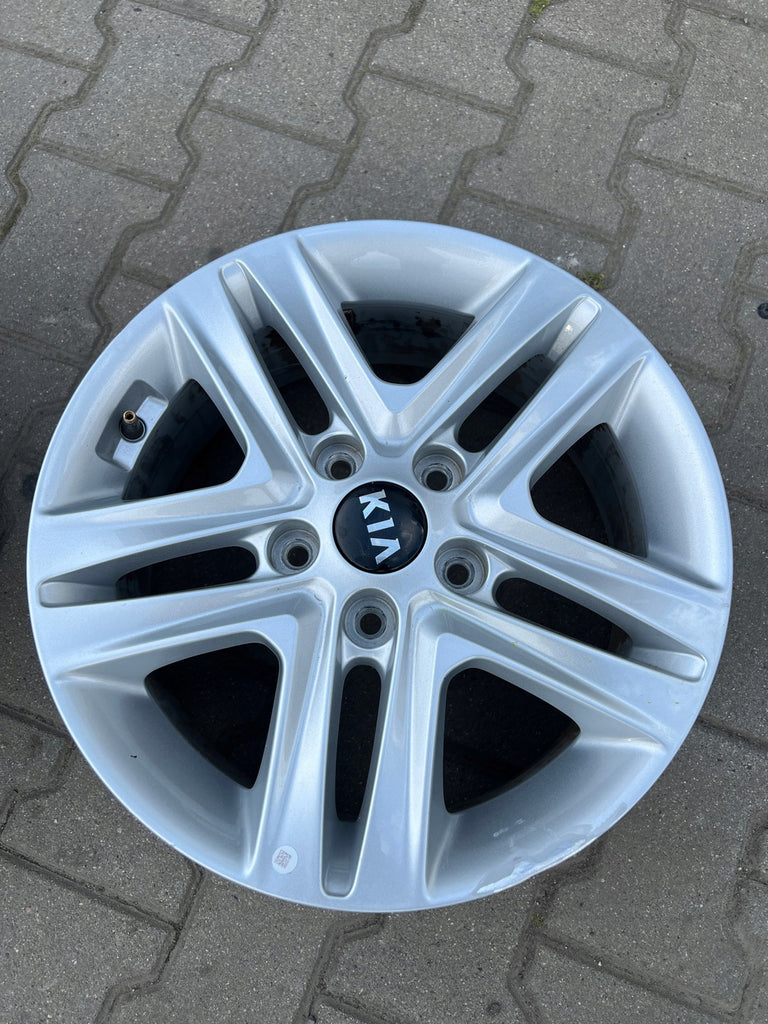 1x Alufelge 16 Zoll 6.5" 5x114.3 50ET 52910J7200 Kia Ceed Rim Wheel