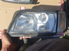 Laden Sie das Bild in den Galerie-Viewer, Frontscheinwerfer Audi A6 C4 Xenon Ein Satz Scheinwerfer Headlight SCH5529083958qf