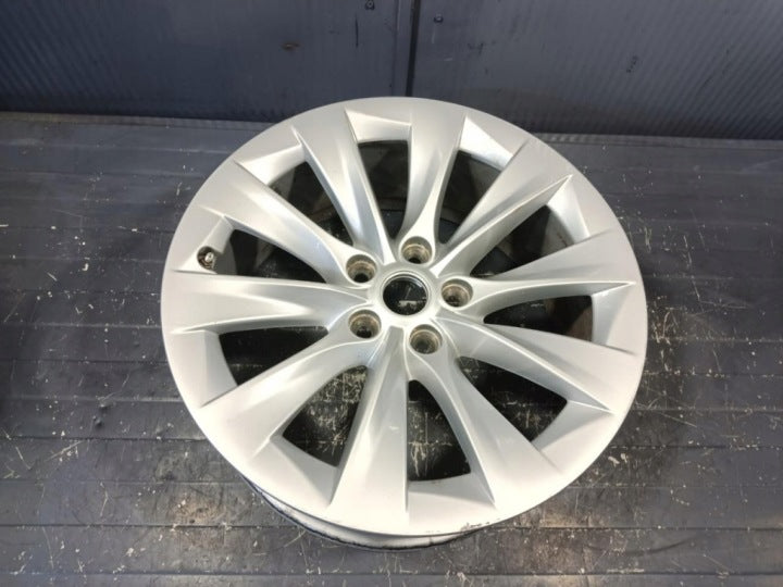 1x Alufelge 19 Zoll 8.0" 5x120 Tesla Rim Wheel FEL1488580245ml