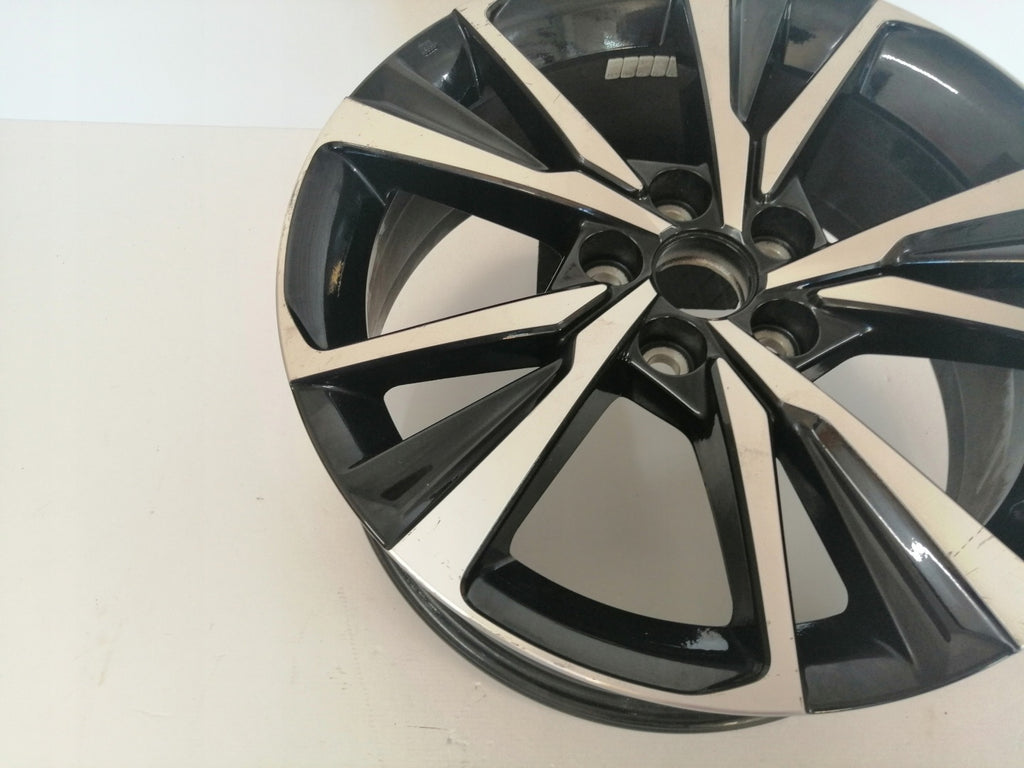 1x Alufelge 18 Zoll 7.0" 5x114.3 35ET Glanz Schwarz Toyota C-Hr Chr Rim Wheel FEL4530462783la