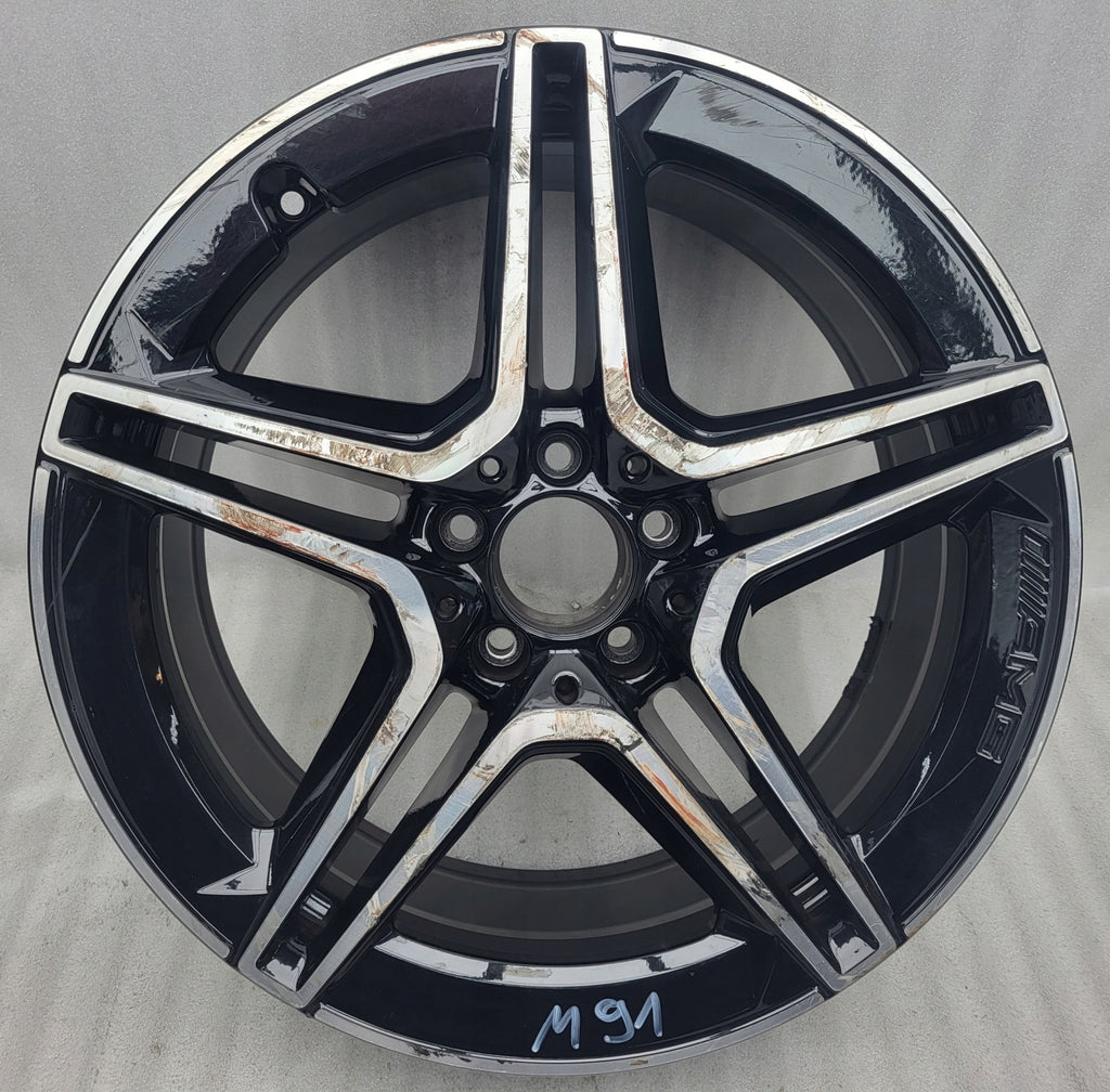 1x Alufelge 19 Zoll 8.0" 5x112 38ET A2534015300 Mercedes-Benz Glc C253 Rim Wheel FEL9991055828sg