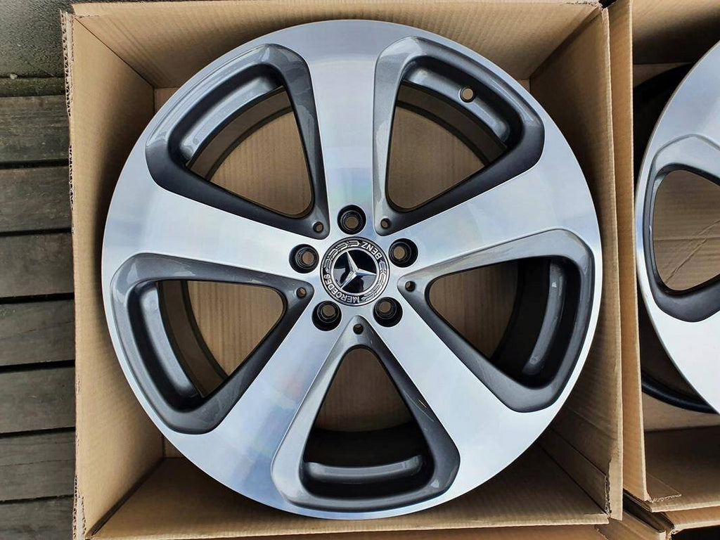 4x Alufelge 19 Zoll 8.0" 5x112 38ET A2534011000 Mercedes-Benz Cla Glc Rim Wheel FEL3408733407hk