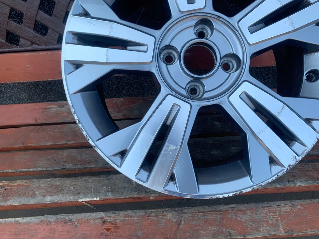 1x Alufelge 16 Zoll 6.0" 5x112 39ET Glanz Silber 1S0601025BA Vw Rim Wheel FEL5757833159pf