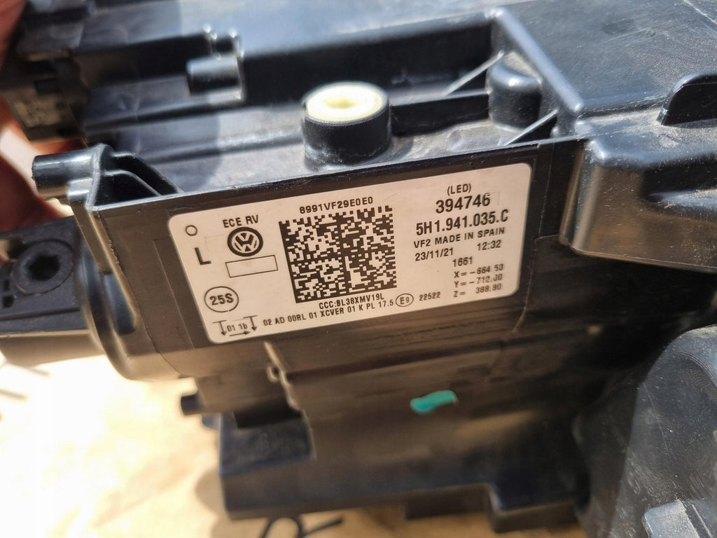 Frontscheinwerfer VW Golf VIII I 5H1941035C Full LED Links Headlight SCH6628907685wi