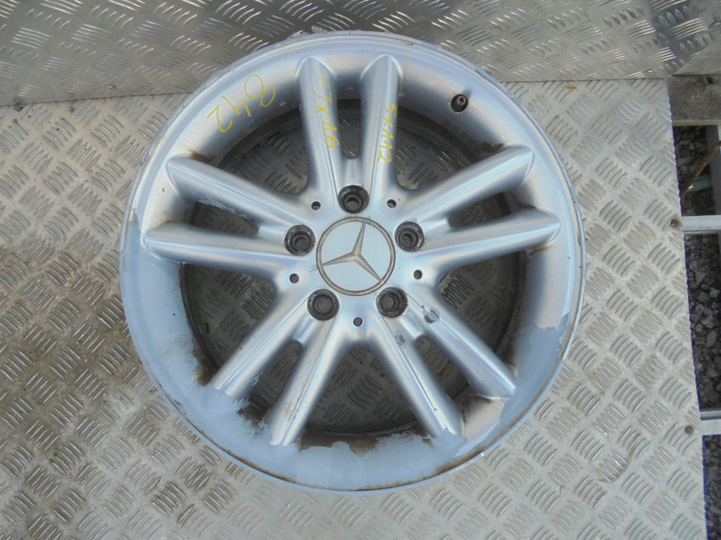 4x Alufelge 16 Zoll 7.0" 5x112 Mercedes-Benz Rim Wheel