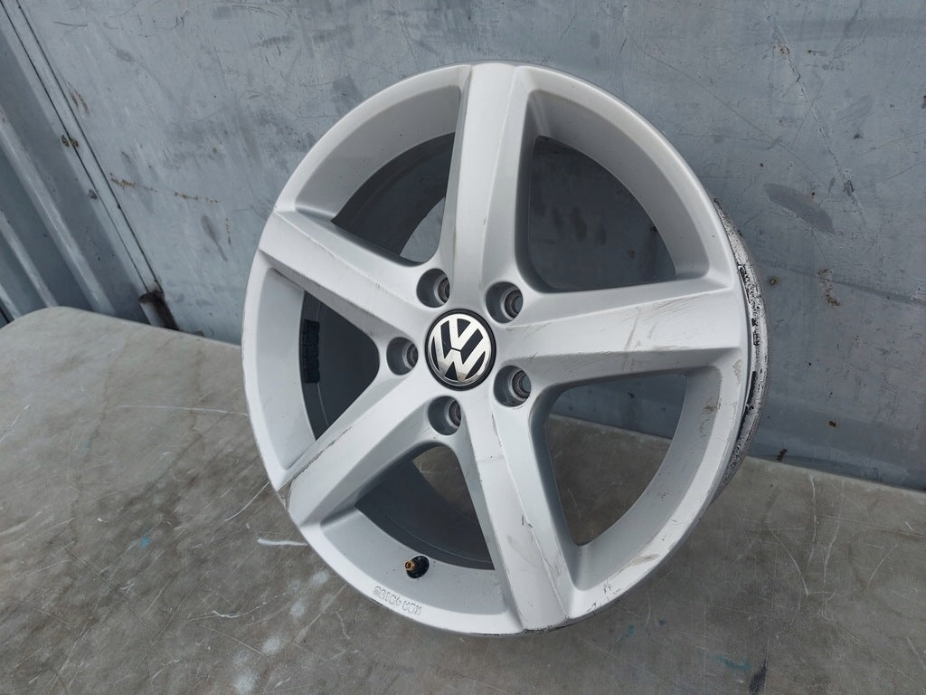 1x Alufelge 16 Zoll 6.5" 5x112 5NO601025AQ VW Tiguan Sharan Rim Wheel FEL6725689255bh