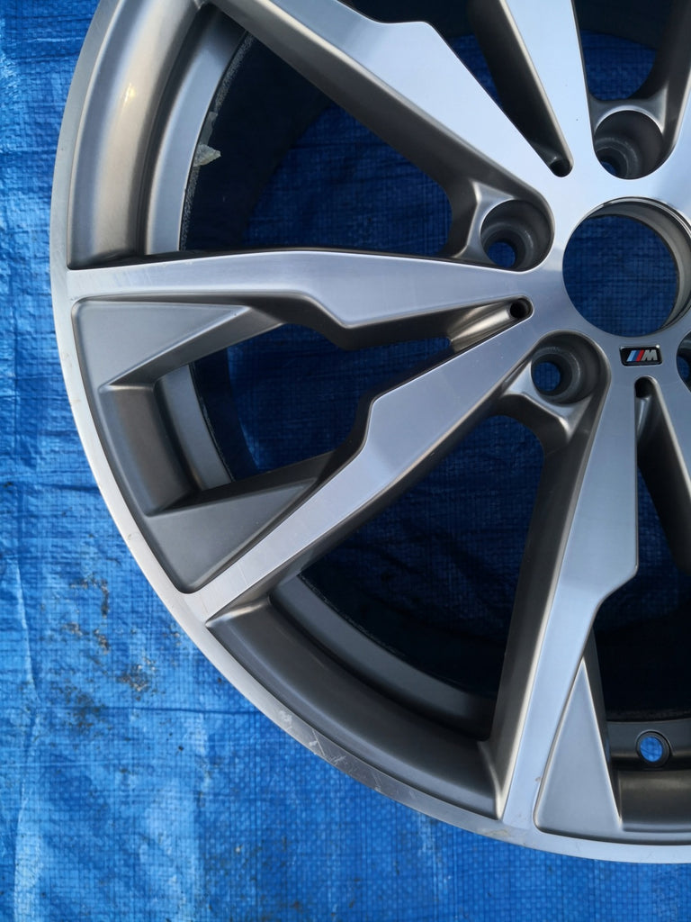 1x Alufelge 20 Zoll 10.0" 5x120 51ET 7854209 BMW F26 X3 F25 Rim Wheel FEL8769298249wp